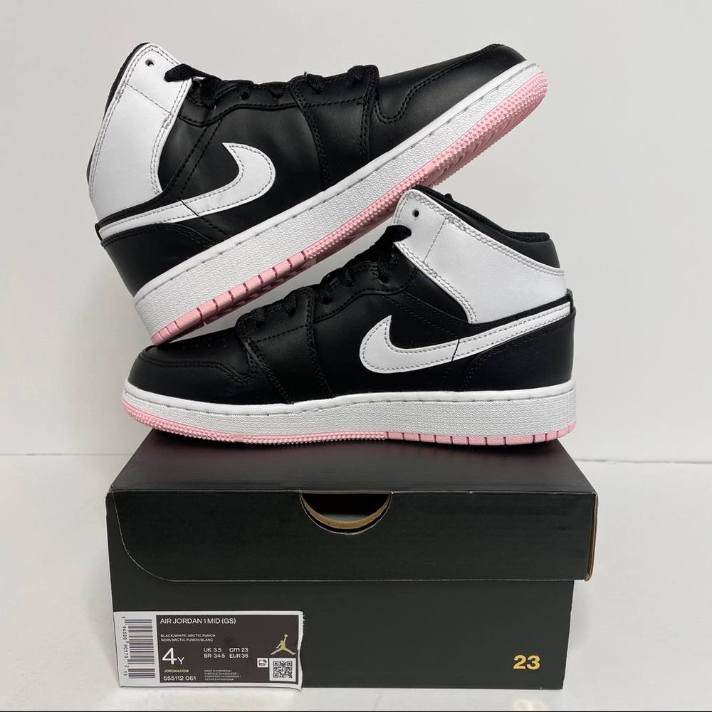 Nike Air Jordan 1 Retro Mid “Artic Punch” NEW - Picture 3 of 4